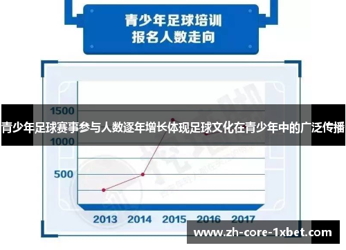 青少年足球赛事参与人数逐年增长体现足球文化在青少年中的广泛传播