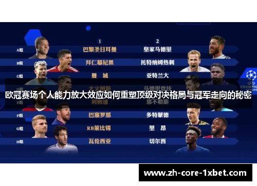 欧冠赛场个人能力放大效应如何重塑顶级对决格局与冠军走向的秘密